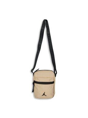 NWT Jordan Airborne Festival Bag Crossbody Shoulder Bag Beige/Black